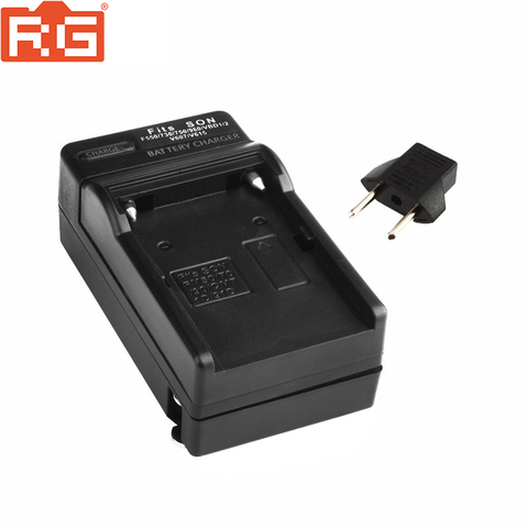 FM50 Battery Charger For Sony NP-F550 NP-F570 NP-F750 NP-F960 NP-F330 NP-F970 FM500 QM71 NP-FM50 F950 Battery + Conversion head ► Photo 1/6