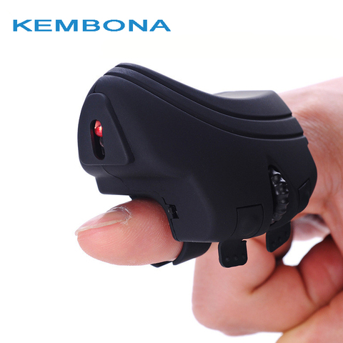 KEMBONA 2.4Ghz Wireless Mice USB Finger Wireless Mouse Optical Rechargeable Finger Ring Mouse Mice For PC Laptop Computer ► Photo 1/1