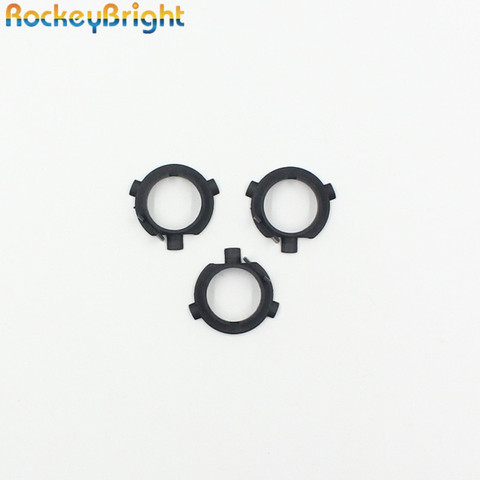 Rockeybright 2*LED H7 Bulb Holders Adapters Lamp Base H7 LED headlight H7 adapter for Hyundai Veloster Santa Fe for KIA K3 K4 K5 ► Photo 1/6