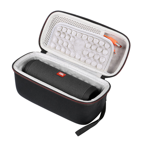 2022 Newest EVA Hard Box Case for JBL Flip 5 Flip 4 Flip 3 Bluetooth Speaker Storage Carry Travel Bag fits Charger and Cable ► Photo 1/6
