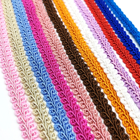 2 yards Lace Trim Ribbon Centipede Braided Lace DIY Craft Sewing Accessories Wedding Decoration Fabric Curve Lace ► Photo 1/4