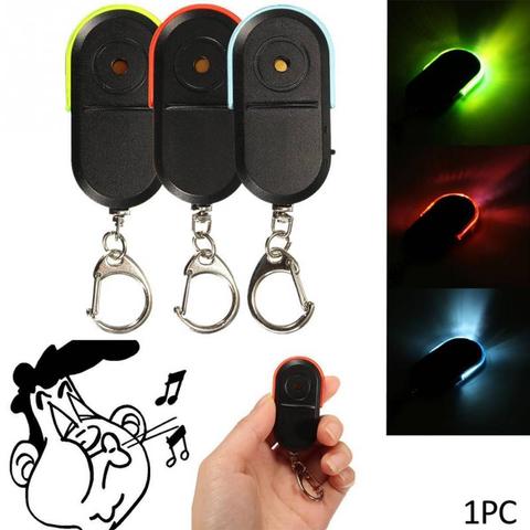 Mini Anti-lost Key Finder Wireless Alarm Smart Tag Key Locator Keychain Tracker Whistle Sound LED Light Things Tracker ► Photo 1/5