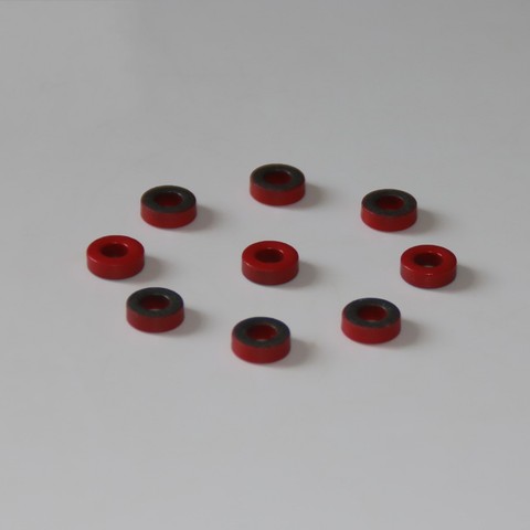 NEW 10PCS T68-2 imported magnetic powder core inductor magnetic ring ► Photo 1/3
