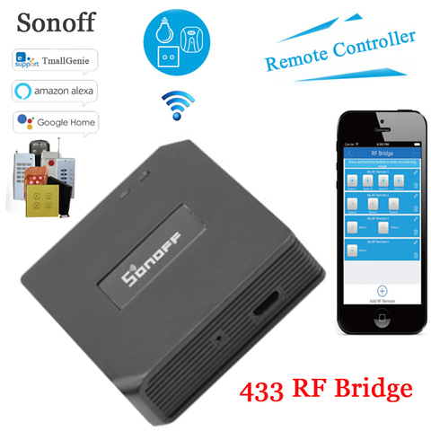 Sonoff RF Bridge, 433 RF Remote Converter 433 to WiFi Remote Control,Smart Home Automation Module Wifi Switch Diy Controller ► Photo 1/6