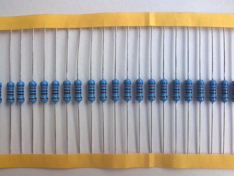 100pcs 22k ohm 1/4W 22k Metal Film Resistor 22kohm 0.25W 1% ROHS ► Photo 1/1