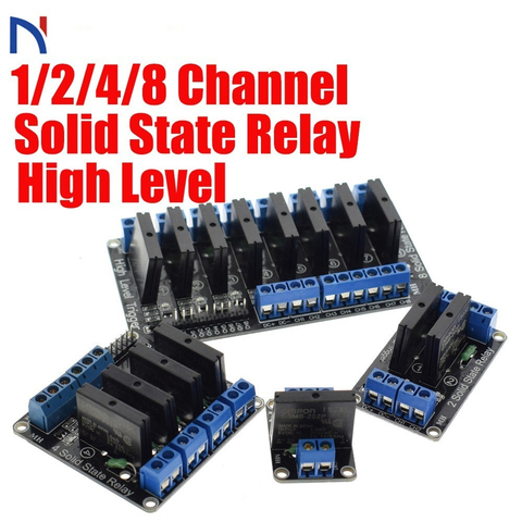 1/2/4/8 Channel Solid State Relay G3MB-202P DC-AC PCB SSR AVR DSP In 5V DC Relay Module 240V AC 2A for Arduino Diy Kit ► Photo 1/6