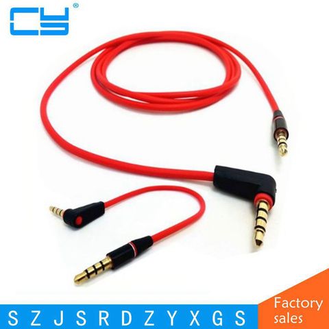 20cm 90 Degree Angled Short 4 pole 3.5mm to 3.5mm Audio Cable Plug jack 3.5 male to male Car Sound Wire headphone for phones ► Photo 1/6