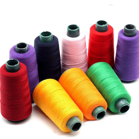 203 polyester three thick sewing thread / jeans thread hand stitching canvas coarse cloth turmeric denim thread sewing machine p ► Photo 1/1