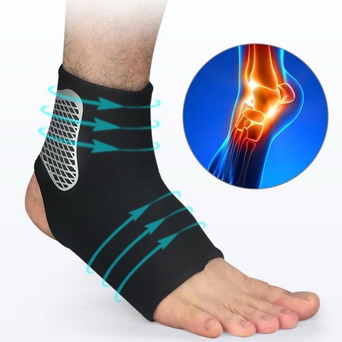 1Pcs Neoprene Sport Ankle Brace For Men Women Compression Fixed Jiont Ankle Support Protector sock to relieve pain Hiking Gym ► Photo 1/6