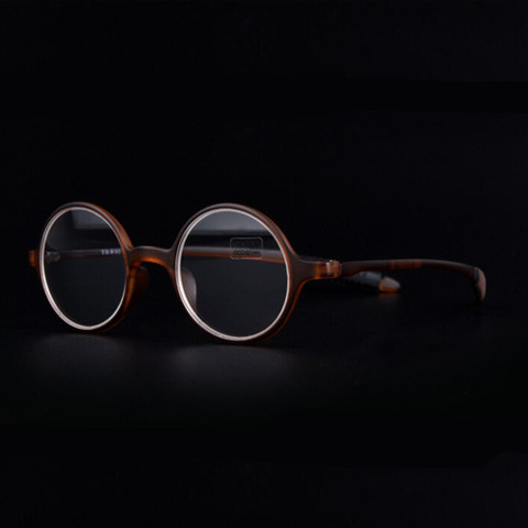 Fashion Italy Design TR90 Retro Round Frames Reading Glasses Men