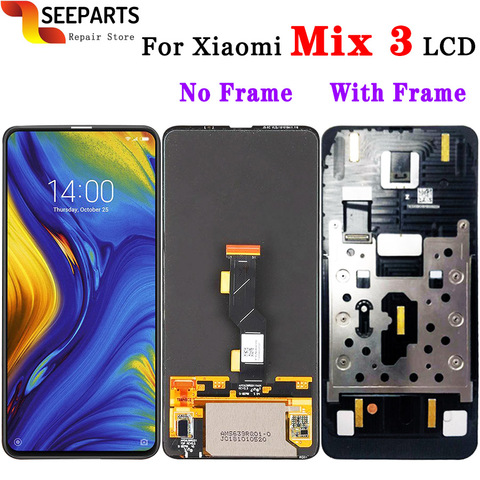 Super Amoled For Xiaomi 3 Lcd Display Touch Screen Digitizer Assembly With Frame For Mi Mix3 Mix 3 LCD For Mix 3 LCD - Price history Review | AliExpress