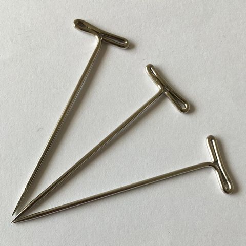 60 pcs/Lot 5.5 cm length T shape needle t pins for wig making - Price  history & Review, AliExpress Seller - Xuchang Peerless Hair Products Co.,  Ltd