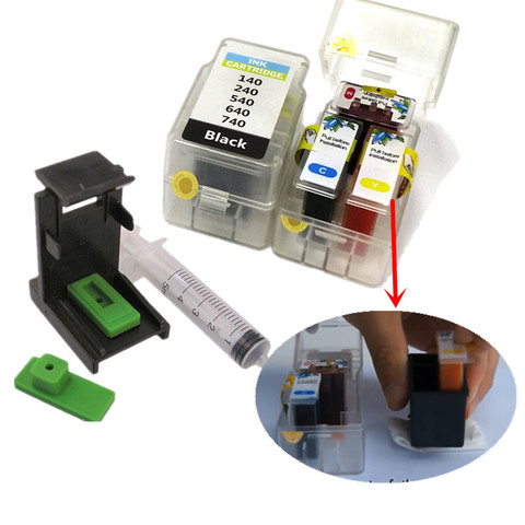 DIY smart cartridge refill kit for canon PG 440 cl 441 ink cartridge for canon MG2140 MG2240 MG3140 MG3240 MG3540 MG3640 MG4140 ► Photo 1/6