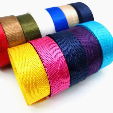 2 Yards 20mm High Quality Strap Nylon Webbing Herringbone Pattern Knapsack Strapping Sewing Bag Belt Accessories ► Photo 1/3