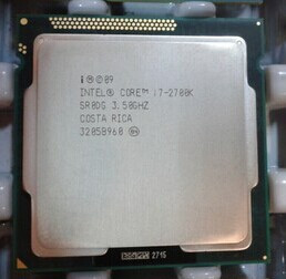 Intel Core i7 2700K  I7 2700K i7-2700K  3.5GHz/ Quad-Core /LGA 1155 CPU Processor SR0DG ► Photo 1/1