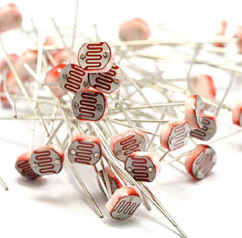 200pcs Photo Light Sensitive Resistor Photoresistor Optoresistor 5mm GL5528 ► Photo 1/1