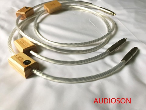 Hi-End Odin2 silver Supreme Reference RCA Audio Interconnect cable ► Photo 1/5