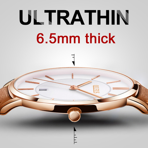 50%OFF Men's Watches Top Brand Luxury Men Sport Wristwatch Waterproof 30m Ultrathin Quartz Watch Date Clock Male Leather Watches ► Photo 1/6