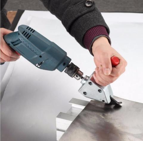 Milda New Metal Cut Nibble Metal Cutting Sheet Nibbler Saw Cutter Tool Drill Attachment Cutting Tool Power Tool Accessories ► Photo 1/5