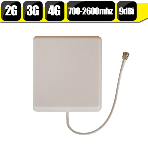 700mhz-2700hz GSM 2G 3G 4G LTE Mobile Phone Antenna N Type 9dBi Gain Indoor Panel Internal Cellphone Antenna For Signal Booster ► Photo 1/6