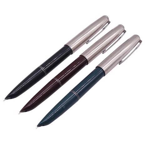 3 pcs Vintage Hero Pen Chinese Classic Retro Pen Tip 0.5mm Pen Length 137mm Thick 10mm Office Calligraphy Learning Souvenirs ► Photo 1/5