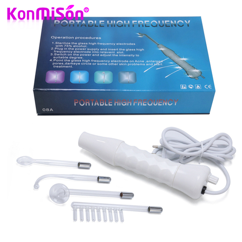 High Frequency Facial Machine Electrode Glass Tube Acne Wand Skin Care Spot Acne Remover High Frequency Facial Spa Lifting ► Photo 1/6