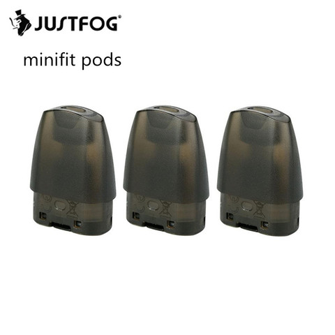 15pcs Original JUSTFOG  Minifit Pod for minifit Electronic cigarette Starter Kit vapor Hookah E-Cigarettes Pods 1.5ml tank ► Photo 1/6