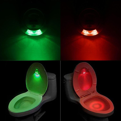 Lighting Led Light Wc Toilet Bowl Sensor  Motion Activated Toilet Seat  Light - Pir - Aliexpress
