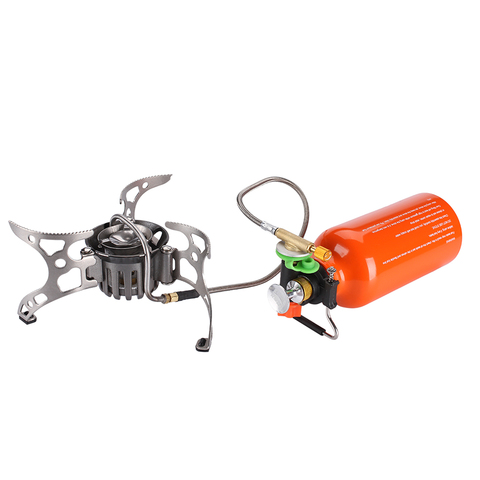 BRS Portable Oil Gas Multi Fuel Stove Outdoor Picnic Backpacking Hiking Camping Gas Stove Gasoline Oven BRS-8 ► Photo 1/6