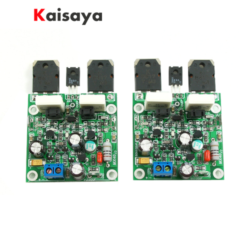 2PCS New MX40 50W 8R Dual Channel Stereo HiFi Audio Power Amplifier Assembled finished Board Amplificador F7-011 ► Photo 1/6