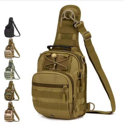 Men's bags tactics chest package ride one shoulder backpack with the high grade  bags fashionable leisure women back bag ► Photo 1/6