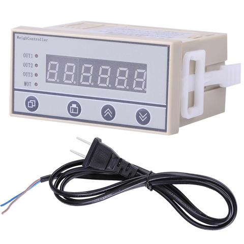 1 PC Load cell Indicator Weight Sensor 220V High accuracy Weighing Controller Weight Indicator 6-Digit LED Display 2-pin plug ► Photo 1/6