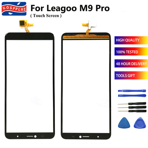 100% Tested well For Leagoo M9 Pro Touch Screen Digitizer Sensor Front Outer Glass Lens Leagoo M9 Cell Phone Touch Panel + tools ► Photo 1/6