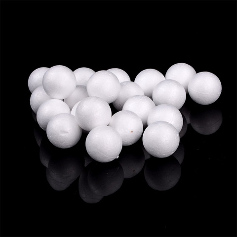 20pcs 1-4cm DIY  Modelling Polystyrene Styrofoam Foam Ball For DIY Christmas Party Decoration Supplies Gifts Craft Balls ► Photo 1/6