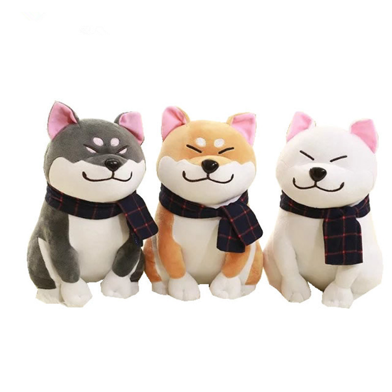 Cute Doge Shiba Inu Dog Japanese Doll Toy Plush Cosplay Xmas Gift Stuffed Toy 