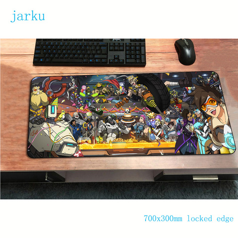 overwatchs mouse pad 700x300x2mm gaming mousepad anime High-end office notbook desk mat locked edge padmouse games pc gamer mats ► Photo 1/5