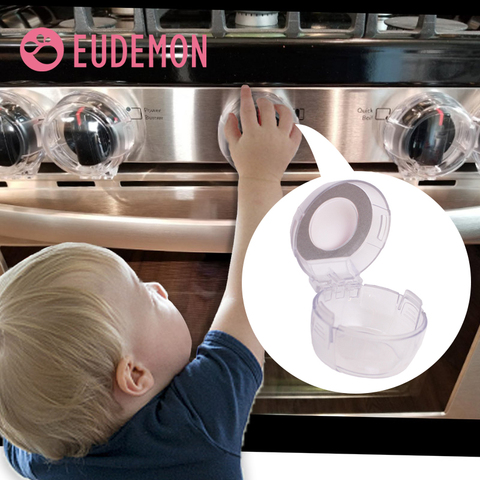 EUDEMON Larger Baby Stove Safety Covers Child Switch Cover Gas Stove Knob Protective Cover Baby Safety Lock Natural Gas Switch ► Photo 1/6