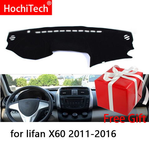 For lifan X60 2011-2016 Right and Left Hand Drive Car Dashboard Covers Mat Shade Cushion Pad Carpets Accessories ► Photo 1/6