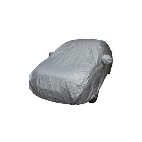 Universal Full Car Covers Snow Ice Dust Sun UV Shade Cover Foldable Light Silver Size S-XXL Auto Car Outdoor Protector Cover ► Photo 1/4