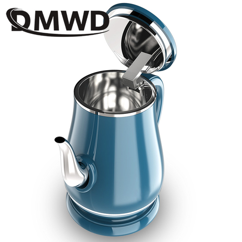 DMWD 1.8L Long Spout Mouth Electric Kettle Hot Water Quick Heating Stainless Steel Auto Power-off Boiler Teapot Heater 1500W EU ► Photo 1/4