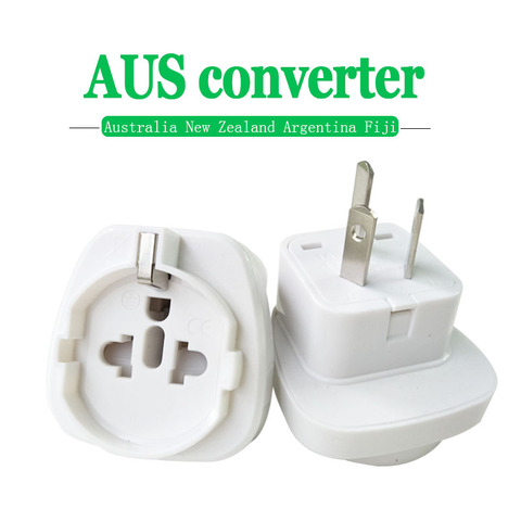 1PC 10A 250V Electric Plug power Socket Adapter Australia Travel Adapter EU US TO AU socket AC Power Charger Converter ► Photo 1/6