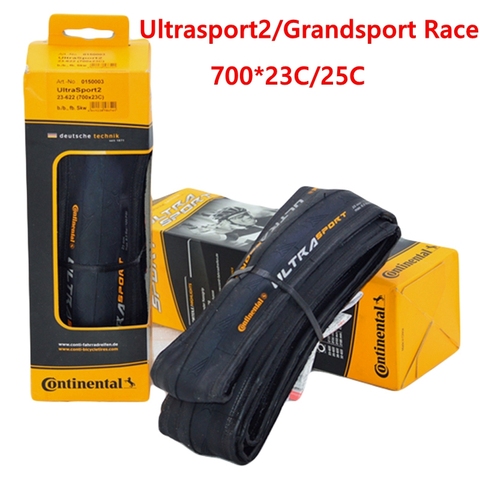 Continenta GrandSport Race UltraSport2 Road Bicycle Tire 700x23C 700*25C 28C 700C Cycling Fold Road Bike Tyre bicicleta pneu ► Photo 1/4