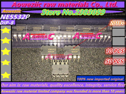 Aoweziic  2022+ 100% new imported original  NE5532P NE5532 DIP-8 high performance low noise dual operational amplifier ► Photo 1/1