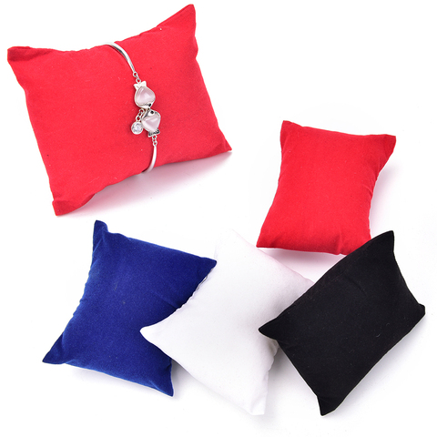 New 5pcs/lot Jewelry Bracelet Bangle Pillow Display Holder Watch Holder Display Pillows Bracelet Pillow Cushion ► Photo 1/6