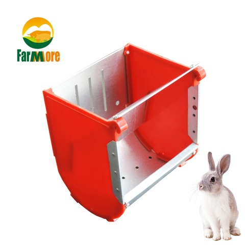 Rabbit Hutch Drinking Bowl Drinking Bowl For Rabbits Feeder Trough Feeder Rabbit Nipple Drinker For Rabbit Farming Animal ► Photo 1/1