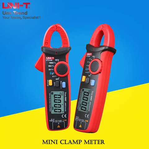 UNI-T UT210A/UT210B/UT210C/UT210D/UT210E Mini Clamp Meter; Auto Range Ammeter/VFC/NCV/Temperature Test ► Photo 1/1