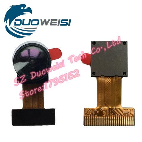 Suitable for ESP32  OV2640 160 degrees wide angle camera module double-pass lens with connector Infrared 850nm   night version ► Photo 1/3