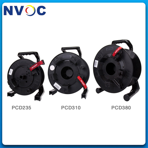 Portable Telecom Outdoor Military Retractable Tactical Fiber Optic Cable Empty Handle Cable Wire Reel/Winding Drum/Roll/Tray ► Photo 1/1