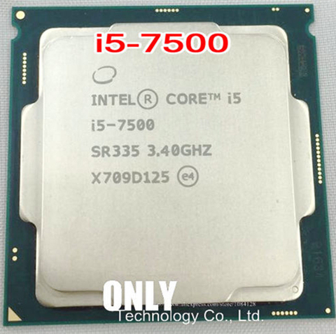 onduidelijk Beide plakband Original Processor Intel i5 7500 Quad Core LGA 1151 3.4GHz i5-7500 TDP 65W  6MB Cache 14nm Desktop CPU - Price history & Review | AliExpress Seller -  Ming&Yang Store | Alitools.io