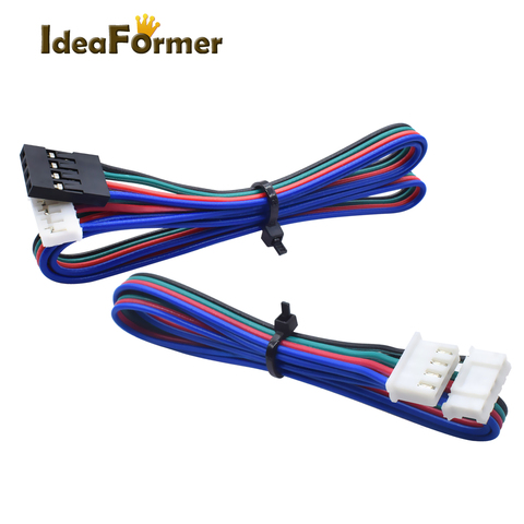 10Pcs Stepper Motor Cables 6pin PH2.0-4pin 4 lead Extension Cord with White XH2.54 or Black DuPont terminal for 3D Printer parts ► Photo 1/6